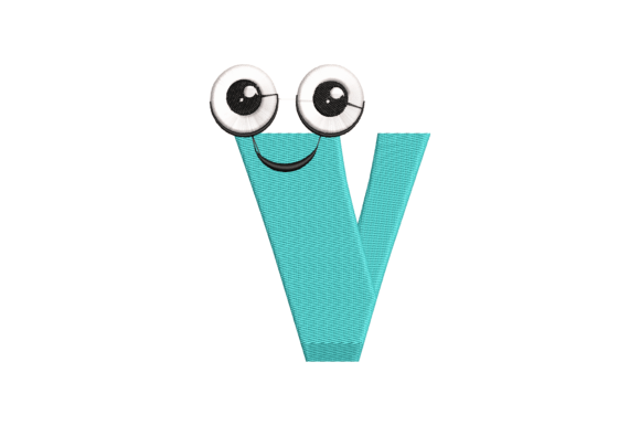 Funny Letter V: A Creative Fabrica Embroidery Review
