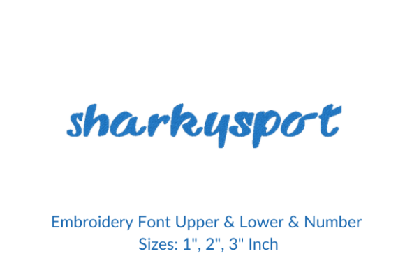 Sharky Sport Font Embroidery Design Review